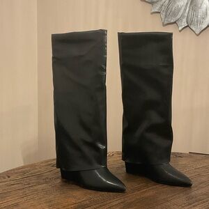 Madden Girl Black Over the Knee Boots